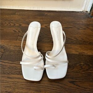 Tony Bianco White Blossom Sandals